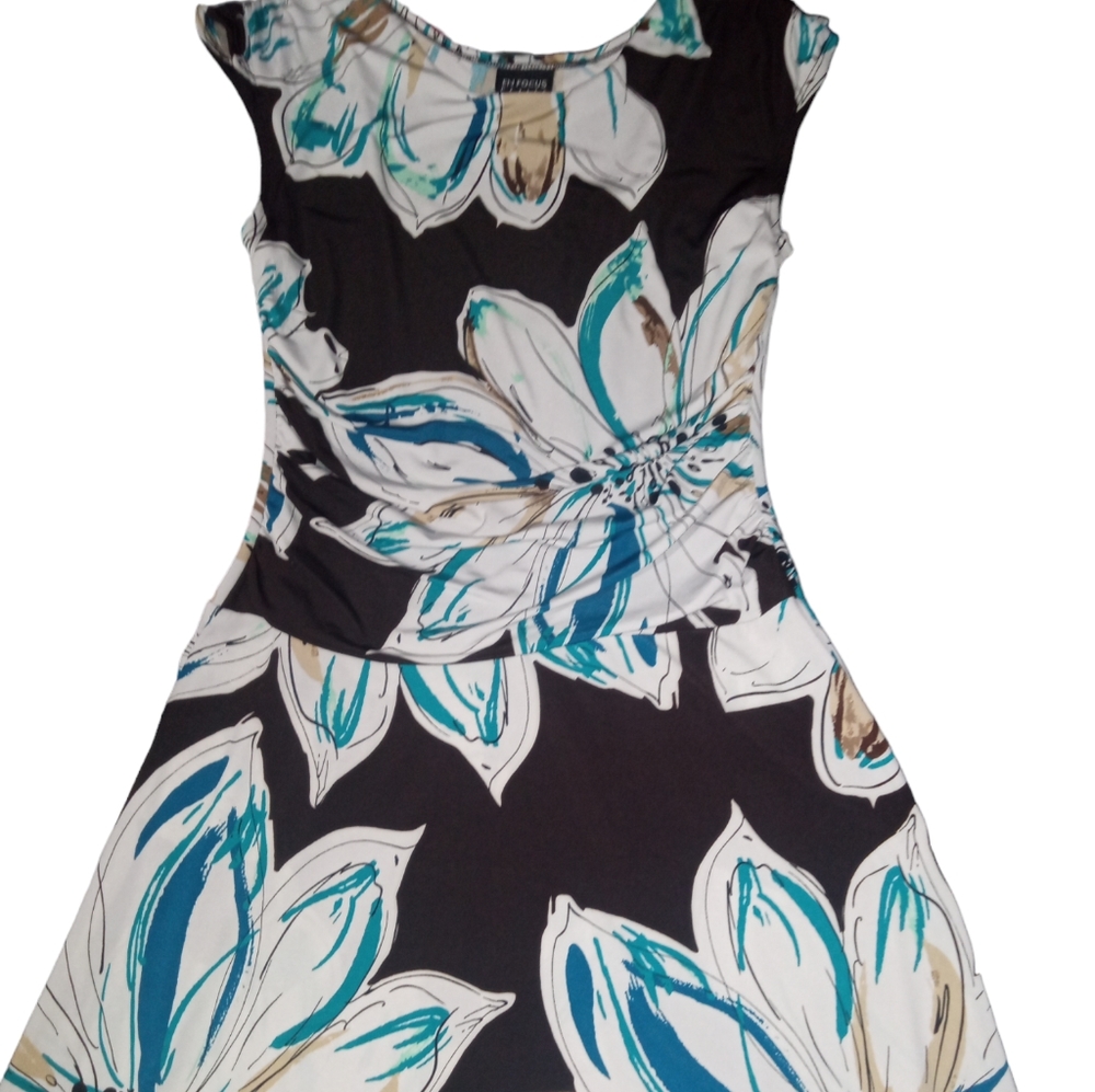 Floral print dress